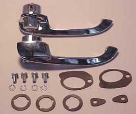 C1 1956-1962 Corvette Outside Door Handle Assembly Pair