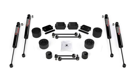 Fits JL 2.5 " Performance Spacer Lift Kit with 9550 VSS Shocks For 19-Current Jeep JL Wrangler Ru...