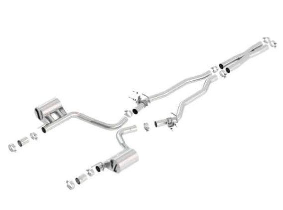 2017 Charger R/T Borla ATAK Cat-Back Exhaust # 140723