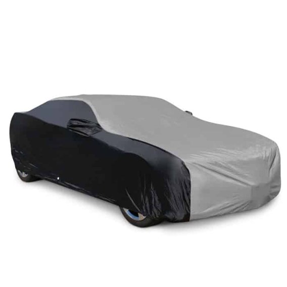 2010-2015 Camaro Ultraguard Car Cover - Indoor/Outdoor Grey/Black