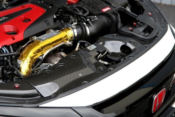 APR Performance Carbon Fiber Radiator Cooling Shroud ( Center) fits 2017-up Honda Type R