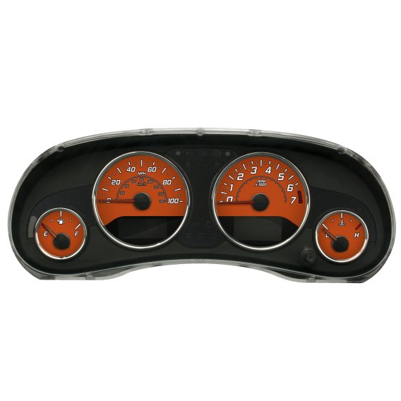 2015-2018 Jeep Wrangler Daytona Edition US Speedo Custom Gauge Face Style 1