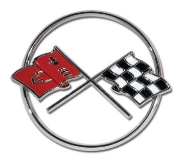 C1 1962 Corvette Nose Emblem