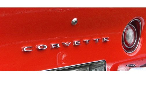 1968-1973 C3 Corvette Rear Bumper Letters