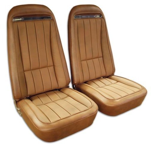 1968-1982 C3 Corvette Leather Like Reproduction Seat Covers
