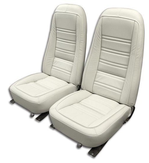 1968-1982 C3 Corvette Leather Like Reproduction Seat Covers