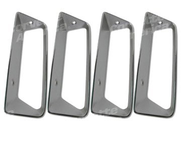 C3 1969 Corvette Side Louver Insert 4pc Set