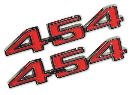 C3 1973-1974 Corvette 454 Premium Hood Numbers Pair