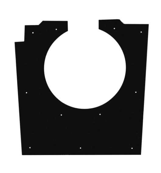 1973-1975 Corvette C3 Replacement Hood Liner w/Color Logo Emblem