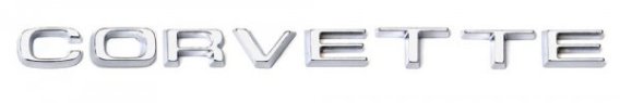 C3 1974-1975 Corvette Rear Bumper Letters