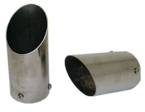 C3 C4 1974-1984 Corvette Exhaust Extension Tips Stainless Steel