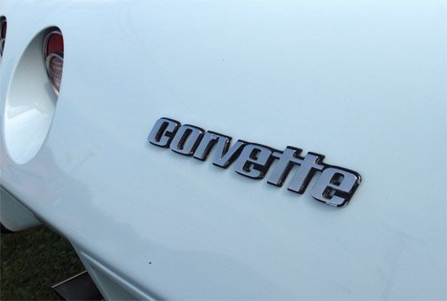 C3 1976-1979 Corvette Rear Bumper Letters