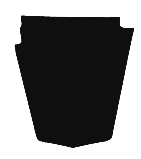1977-1979 C3 Corvette Replacement Hood Liner w/Color Logo Emblem