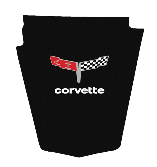 1980-1981 Corvette C3 Replacement Hood Liner w/Color Logo Emblem
