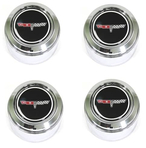 C3 1978 Corvette Pace Car Wheels Center Caps Package