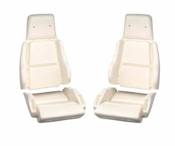1984-1988 C4 Corvette Sport Seat Foam 4 Piece Set 