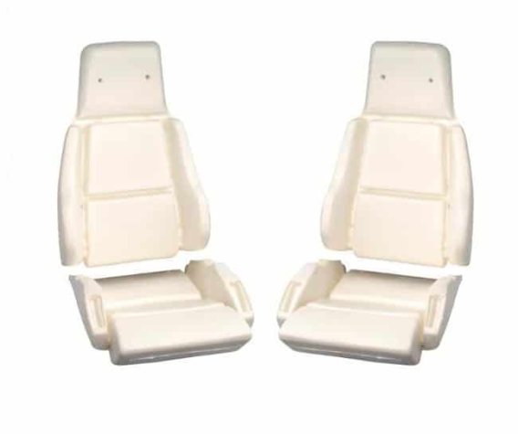 1984-1988 C4 Corvette Sport Seat Foam 4 Piece Set 