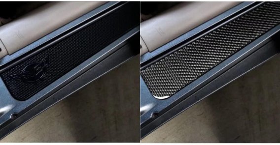 1997-2004 Corvette C5 Carbon Fiber Door Sill Plates Set 