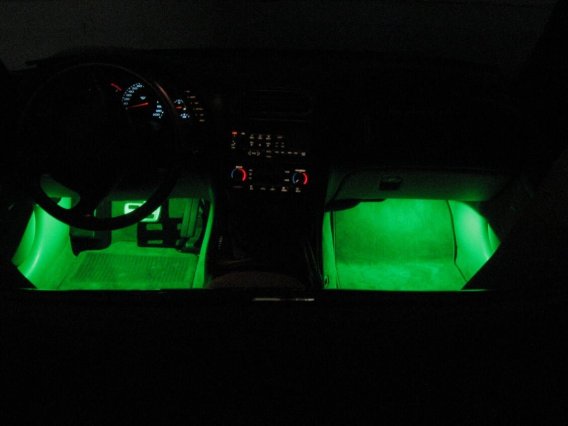 1997-2005 C5 Corvette Footwell LED Lighting