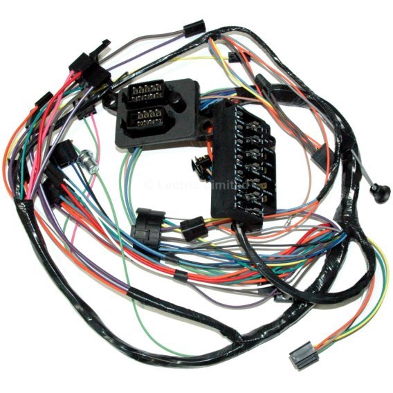 1979 Pontiac Firebird/Trans Am Lectric Limited Dash Harness with Warning Lights for Manual Transm...