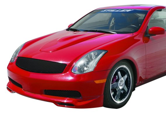 2003-2007 Infiniti G35 Coupe Front Lip Spoiler - 103611 Stillen Exterior Styling