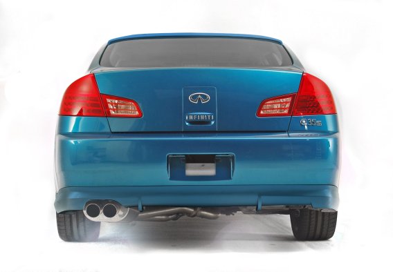 2003-2004 Infiniti G35 [Sedan] Rear Valance - 103718 Stillen Exterior Styling