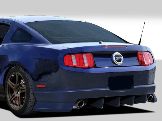 2010-2012 Ford Mustang Duraflex Circuit Body Kit - 4 Piece - Includes Circuit Front Bumper Cover ...
