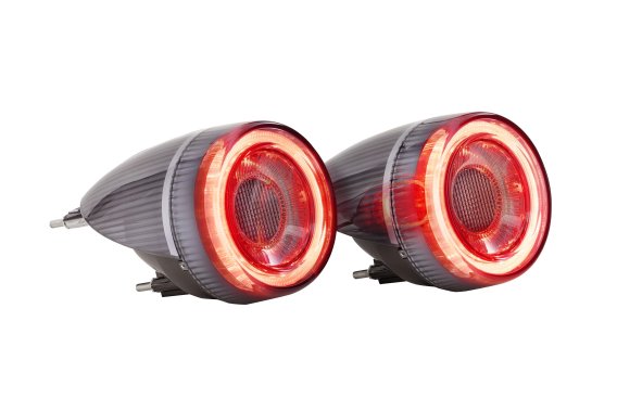 2005-2010 Ferrari F430 Morimoto LED Tail Lights Complete Set - Plug and Play, UV-Resistant, Enhan...
