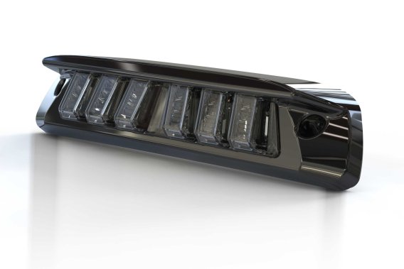 2005-2015 Toyota Tacoma Morimoto X3B LED Third Brake Light with Piano Black Housing and Plug & Pl...