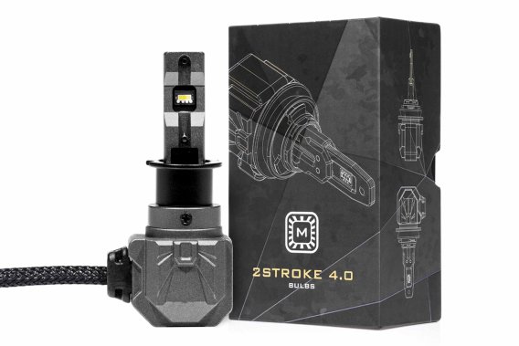 Morimoto 2Stroke 4.0 LED Fog Light Bulb - Advanced Beam Technology with Lifetime Warranty