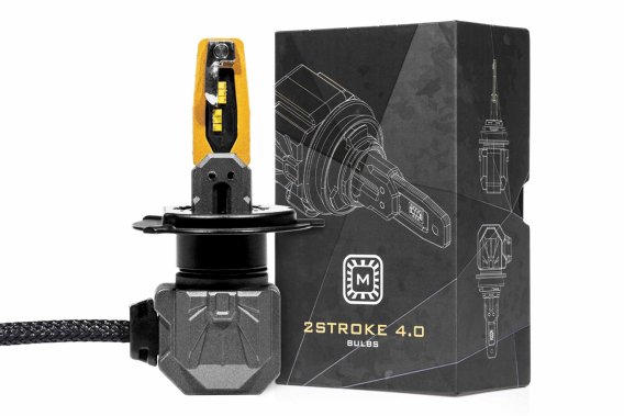 Morimoto 2Stroke 4.0 LED Bulb 9003 for Fog Lights - High-Performance Plug and Play Design with Pr...