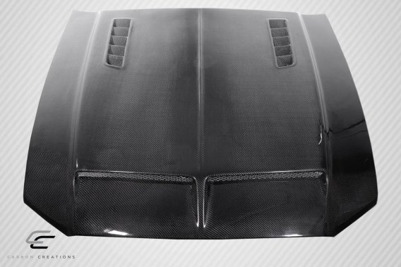 2013-2014 Ford Mustang / 2010-2014 Mustang GT500 Carbon Creations GT500 Hood - I Piece