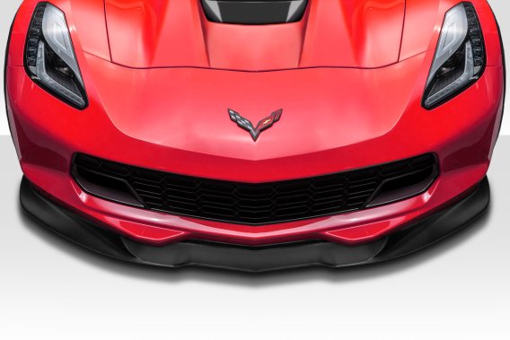 2014-2019 Corvette C7 Duraflex Apex Front Splitter - 3 Piece