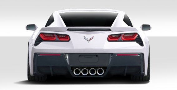 2014-2019 Corvette C7 Duraflex Apex Body Kit - 7 Piece - Includes Apex Front Splitter (112367), A...