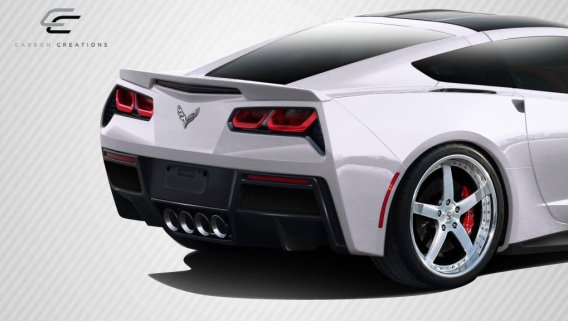 2014-2019 Corvette C7 Carbon Creations DriTech Gran Veloce Rear Diffuser- 1 Piece (S)