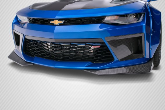 2016-2018 Chevrolet Camaro Carbon Creations DriTech Grid Front Splitters - 2 Piece