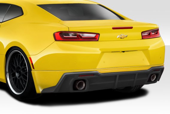 2016-2018 Chevrolet Camaro (Dual Exhaust) Duraflex Racer Rear Lip - 1 Piece (S)