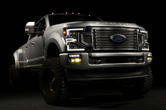 2020-2022 Ford Super Duty Morimoto 1Banger Fog Light Upgrade Kit with Adjustable Brackets