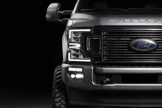 2020-2022 Ford Super Duty Morimoto 1Banger Fog Light Upgrade Kit with Adjustable Brackets