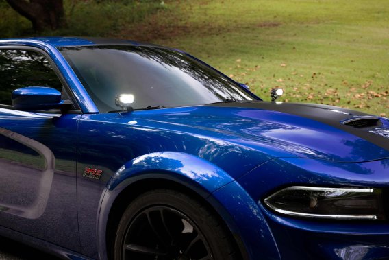 Morimoto Drift Light System for 2015-2023 Dodge Charger with Banger LED Pods and Brackets