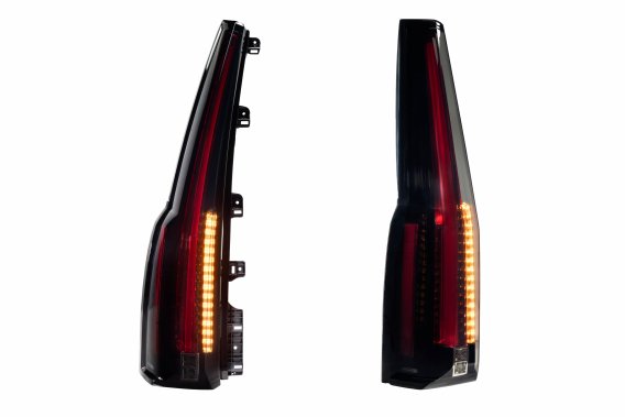 2015-2020 GMC Yukon Morimoto XB LED Tail Lights with Reverse Boost Bar - Plug and Play Installati...
