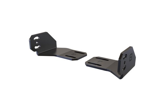 2021+ Ford Bronco Morimoto Lighting 4Banger Bar Mounting Feet - Powdercoated Stainless Steel L-Br...