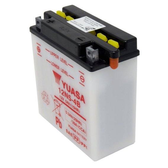 Yuasa 12N5-4B Conventional 12V Battery – Acid Not Included