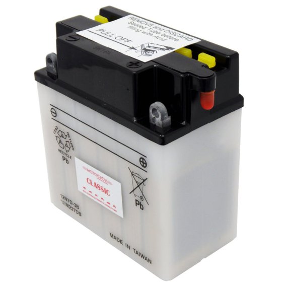 Yuasa 12N7D-3B Conventional 12V Battery Without Acid