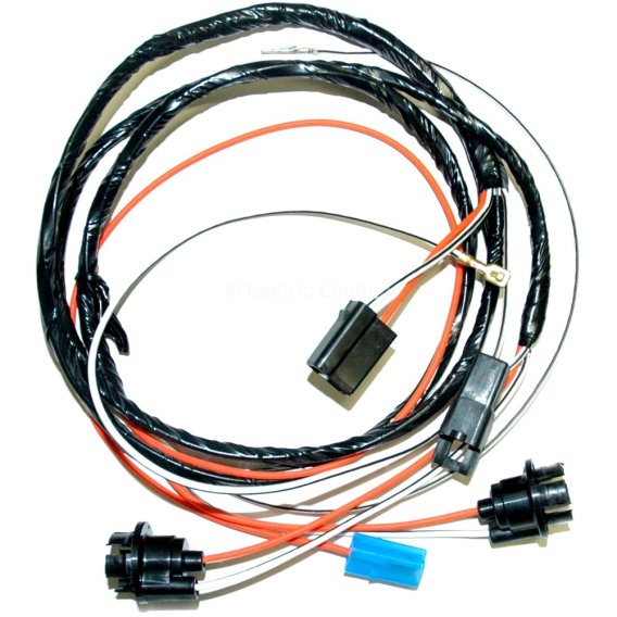 1969 Oldsmobile Cutlass/442/F-85 Lectric Limited Under Dash Courtesy Light Harness and Lead Wires