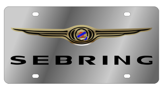 Chrysler Sebring Stainless Steel License Plate by Eurosport Daytona