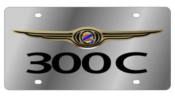 Chrysler 300 C Stainless Steel License Plate by Eurosport Daytona