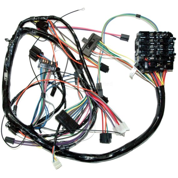1970 Chevrolet Chevelle El Camino Monte Carlo Malibu Lectric Limited Dash Harness with Round Spee...
