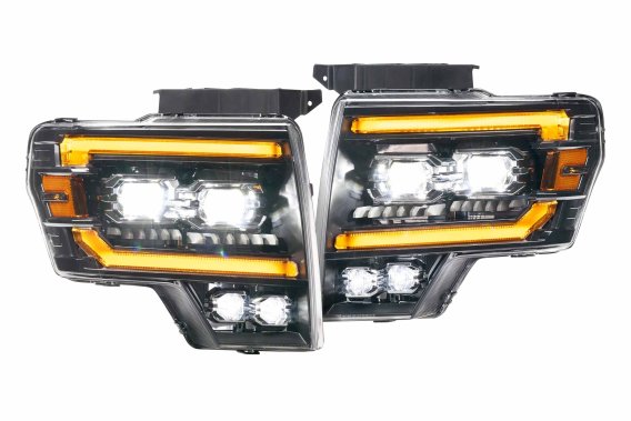 2009-2014 Ford F-150 Morimoto XB Evo Bi-LED Headlights with Frost-Free System