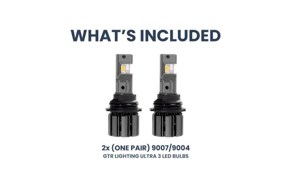 9007/9004: GTR Lighting Ultra 3 (Hi/Lo / Pair)